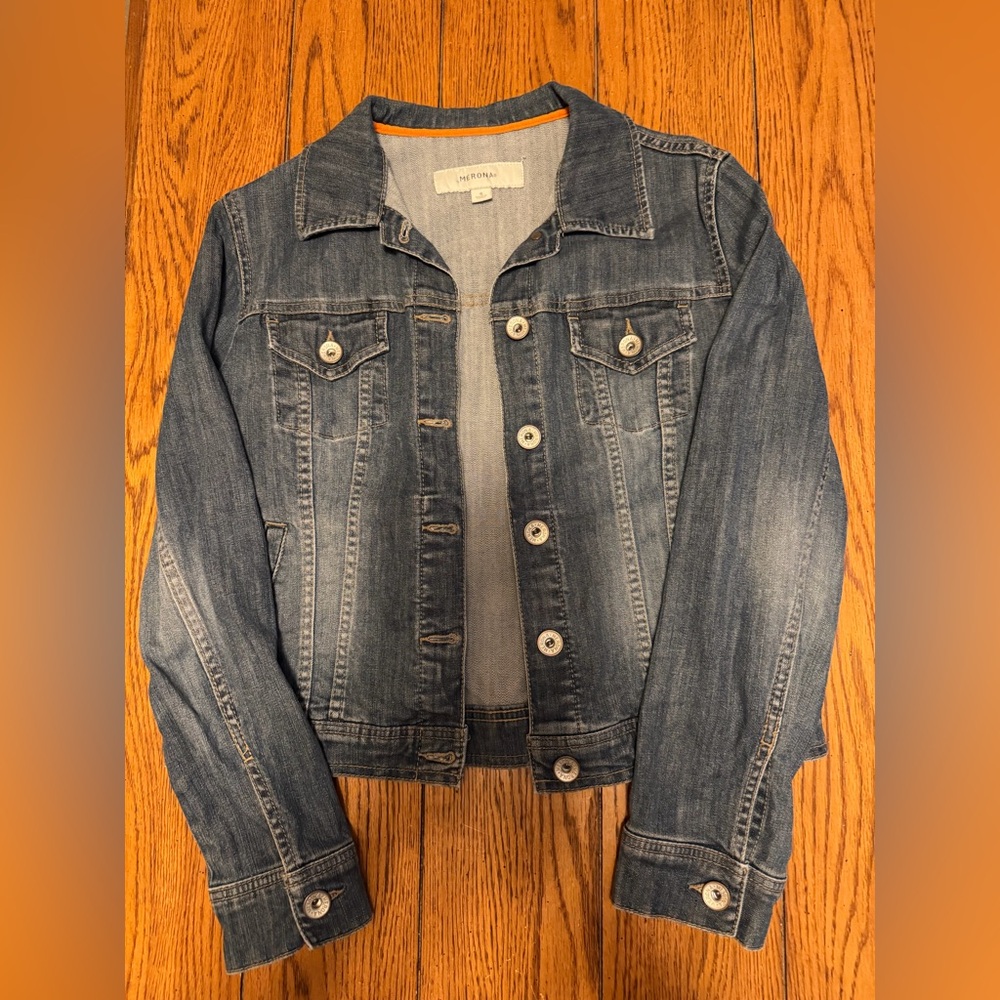 Merona Gray Denim Jacket